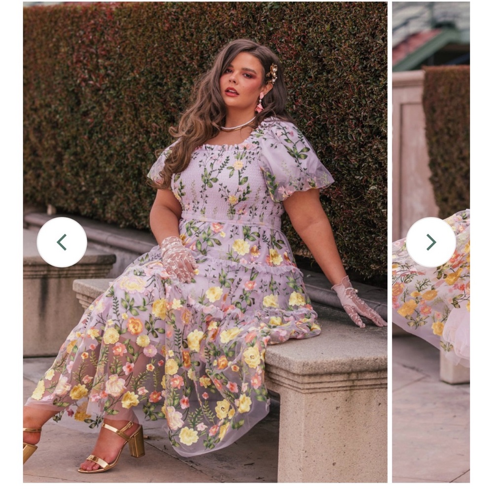 JessaKae midi Rose Dress - Unopened NTW - 4X
